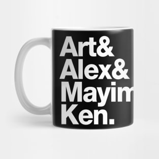 The Hosts of Jeopardy Mug